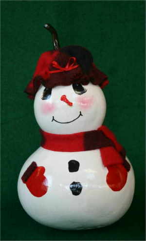 snowman gourd