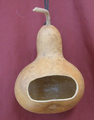 gourd birdfeeder