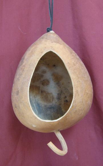 gourd birdfeeder