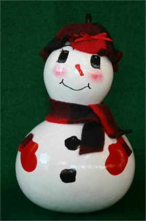 snowman gourd