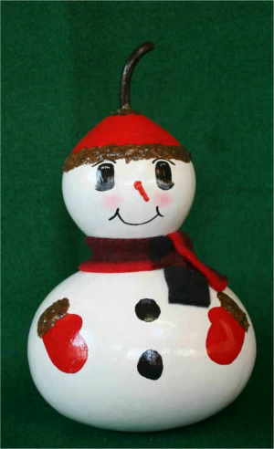 snowman gourd